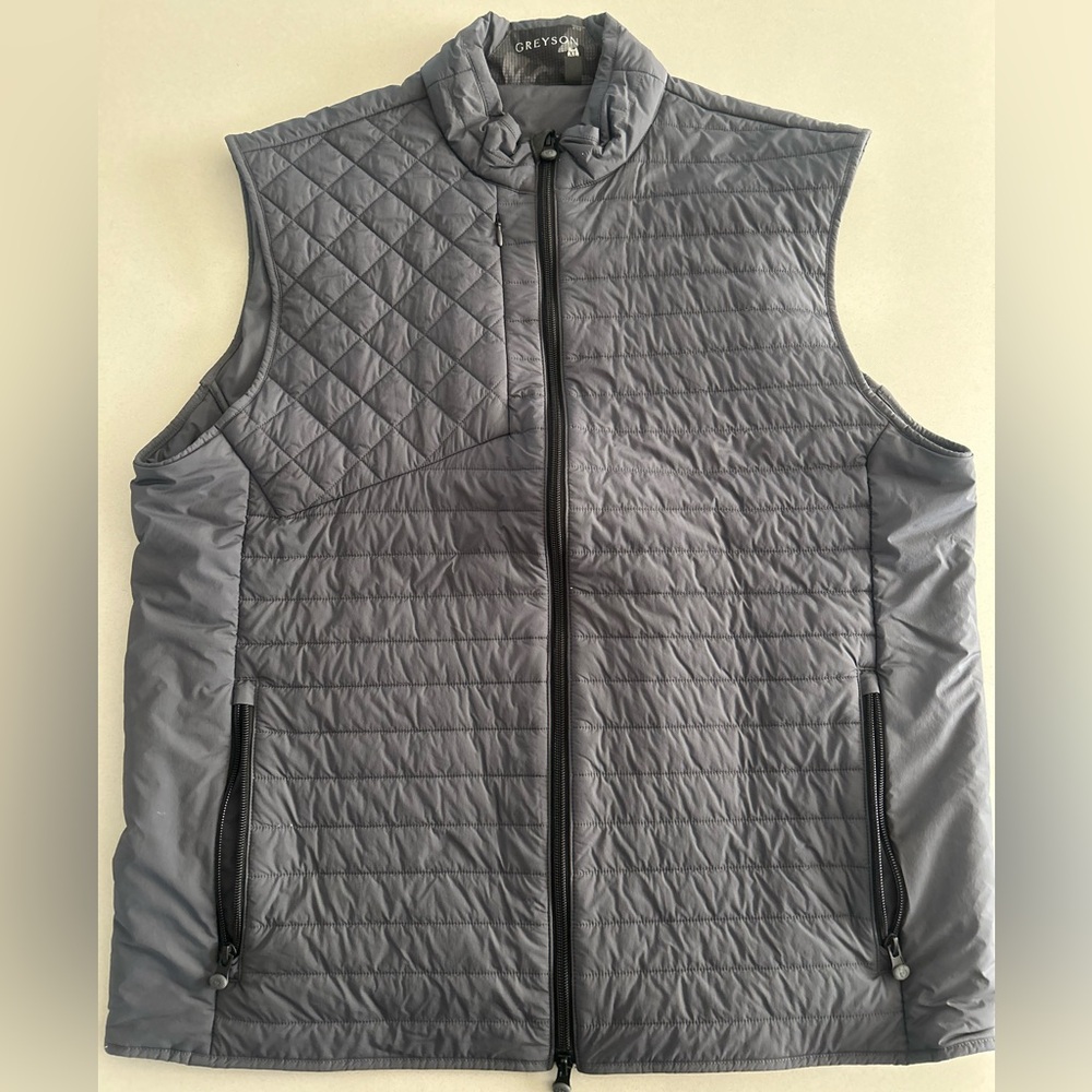 Greyson Men's Yukon Grey Vest